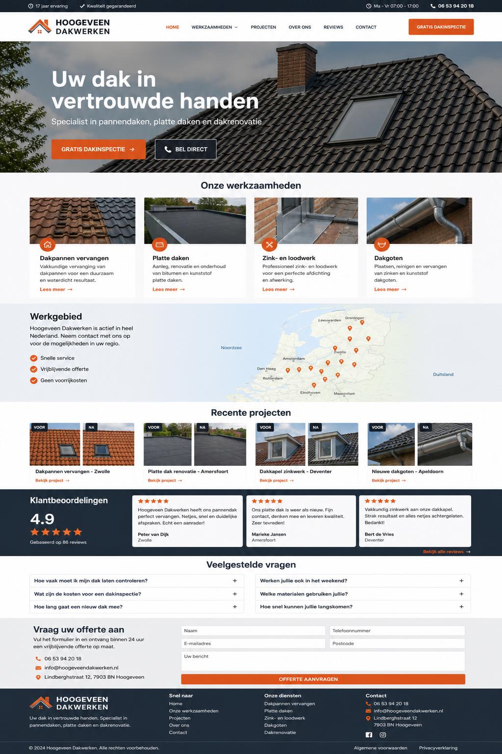 HOOGEVEEN DAKWERKEN
